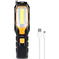 Luz de Trabajo LED COB Lámpara de Inspección- Haofy Linterna Frontal
